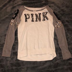 Pink long sleeve shirt